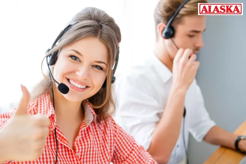 خدمة عملاء لاستقبال طلبك — صيانة ألاسكا